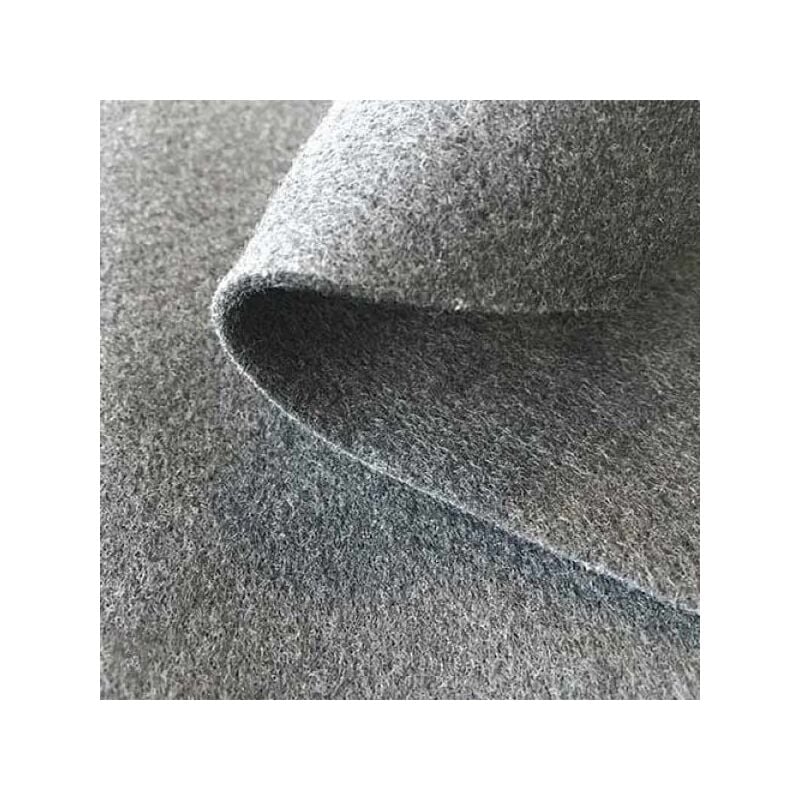 Géotextile anti-poinçonnant spécial bassin 300 g/m² gris, Long 25 m, Larg 2 m