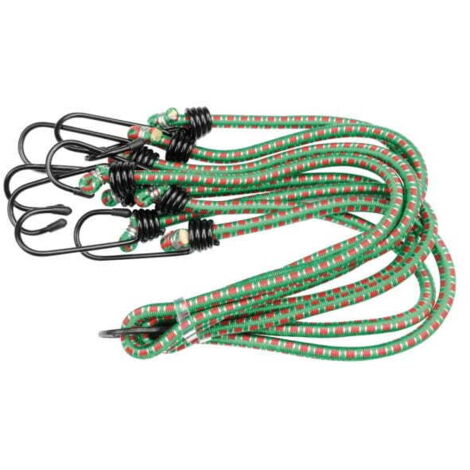 Gepäckspanner mit 8 Armen, 80 cm x 8 mm, Gummi