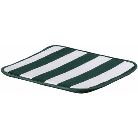 Gepolsterte Aktionen von Action Kissen gepolstert 38x38xh2 cm Gartenhaus - White/Green