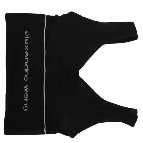 Gepolsterter, bügelloser Sport-BH für Damen – bequem und atmungsaktiv für Yoga und Krafttraining (Schwarz)