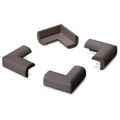 Gepolsterter Eckenschutz Braun (4er Blister) Inofix