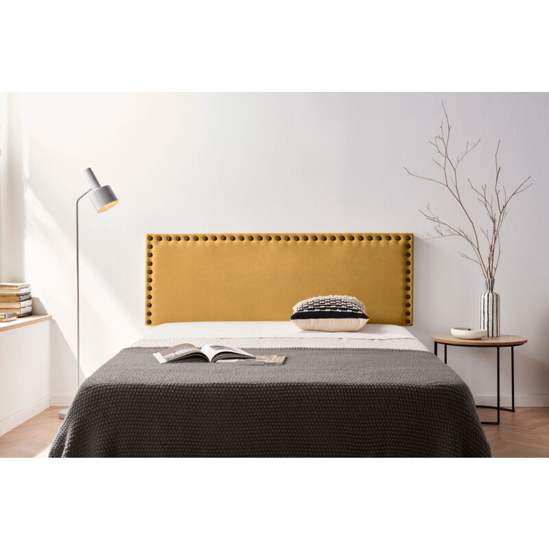 Moonia Gepolstertes Kopfteil Modena Aqualine 130x55x8 Cm