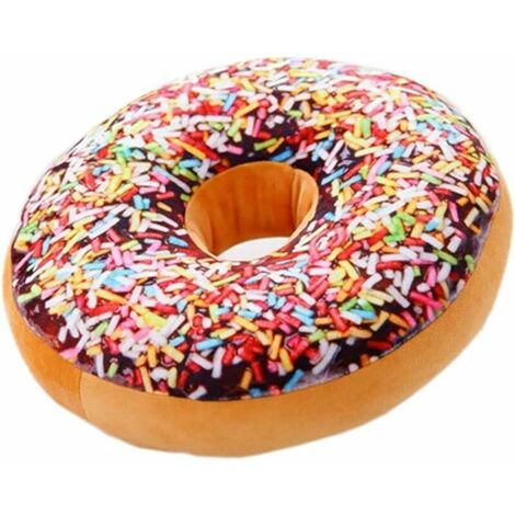 SOLEIL Gepolstertes rundes Donut-Kissen, 4040 cm Guazhuni