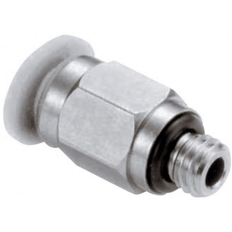 Imi Norgren Gerade-Verbinder M02250605 Außengewinde: M5 Rohr-Ø: 6 mm 1 St.