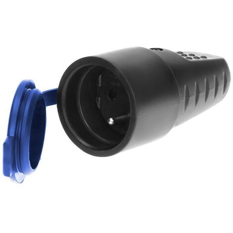 Gerade Gummisteckdose OR-AE-1314 230V