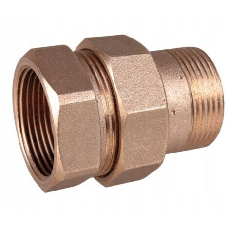 Gerade Messing-Verschraubung mit O-Ring 2"