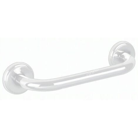 Gerader Bad-Haltegriff über der Badewanne, 22,8 cm, weiß