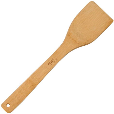 Gerader Bambusspatel, EKO-Holz, 30x6 cm