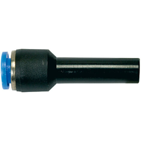 Gerader Reduzierstecker Blaue Serie, Schlauch-Ø8 Stecknippel 10mm RIEGLER
