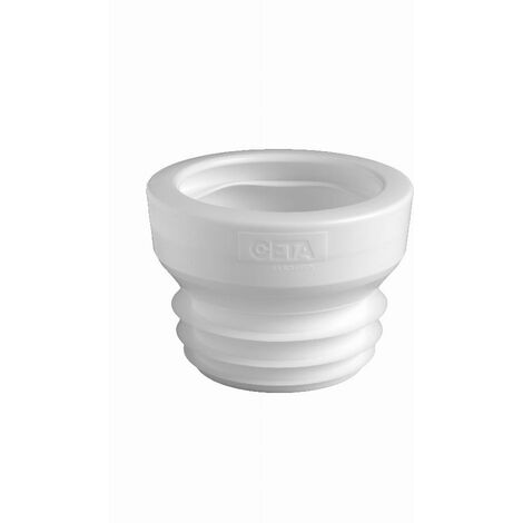 Gerades WC-Anschlussstück Nr. 2 CETA für Rohr Ø100/110 mm - 214-002