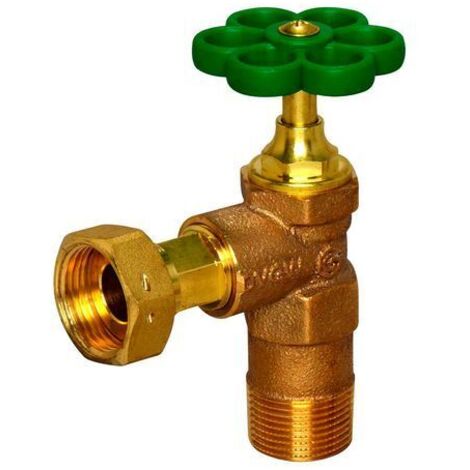 Geradsitzventil, Eckausführung, 3/4" AG Gehäuse Rotguss 1203000