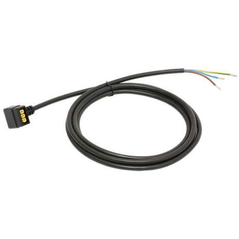 Geräteanschlusskabel mit Facon Stecker 3-polig 1m Anschlussleitung Anschlußkabel Netzkabel 1/230