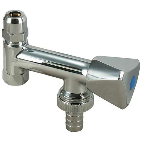 Geräteanschlussventil mit RV "Eckfix" 3/8" - 50mm hoch - Wasseranschluss, Zapfstelle