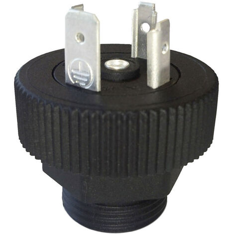 Gerätestecker GMD-Serie Schwarz GSP 3 M 20 Pole:3 + PE 931 297-006-1 Hirschmann Inhalt: 1 St.
