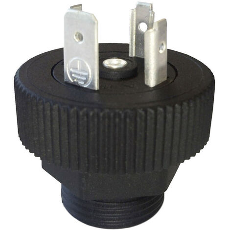 Gerätestecker GMD-Serie Schwarz GSP 313 Pole:3 + PE 931 297-003-1 Hirschmann Inhalt: 1 St.