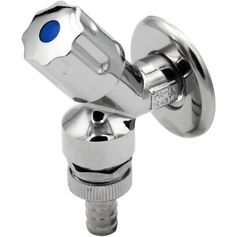 Geräteventil 1/2" AG Anschluss x 3/4" AG Abgang mit 14mm Schlauchtülle