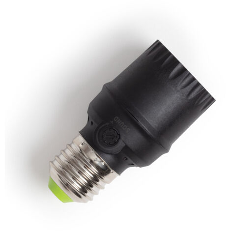 Geräusch Sensor für E27-Glühbirnen Schwarz