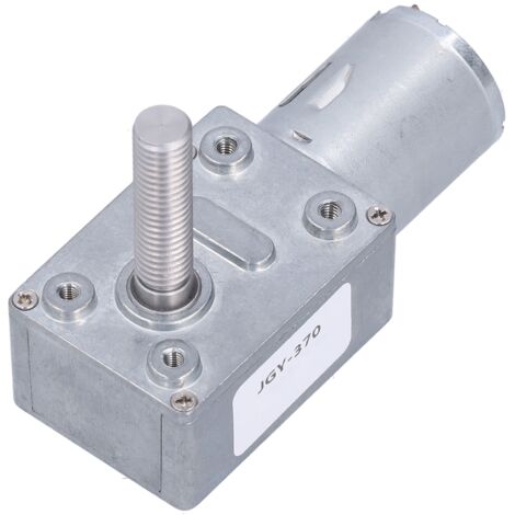 Geräuscharmer und langlebiger Schneckengetriebemotor, 12 V Gleichstrom, 90 U/min Drehzahlminderer, verschleißfest und rostbeständig, hohe Wärmeleitfähigkeit