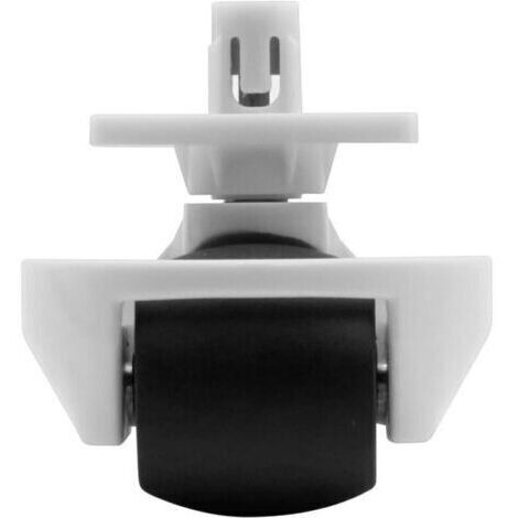 Geräuscharmes Vorderrad für Roboterstaubsauger, passt zu Roborock S8/S7/Q7/S6/S5/G20/G10S/G10/T7S/S65/S55 und Xiaomi 1C/F9 Serie