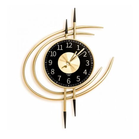 Geräuschlose Wanduhr, kein Ticken, große 54 cm Wanduhr, modernes Design
