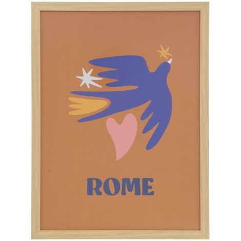 Gerahmtes Poster Libe 30x40cm Rom - Atmosphera créateur d'intérieur