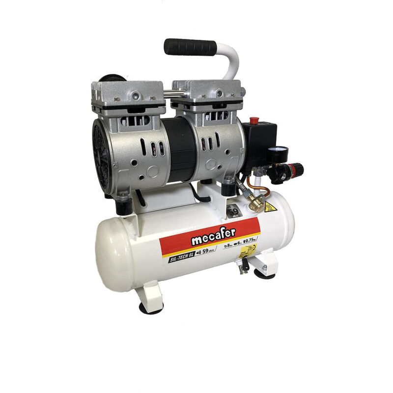 Luftkompressor Mecafer 425513 6 L