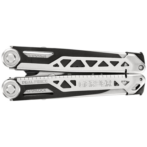 Gerber Dual Force Multi Tool with 13 Tools & Strong Jaw