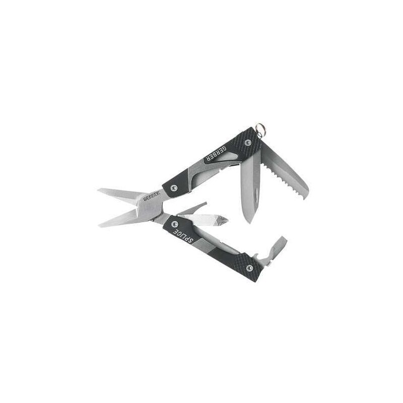 Image of Gerber Multitool Pocket Pliers, in acciaio inossidabile, colore nero, lunghezza totale 10,16 cm, peso 71 grammi, GE31000013
