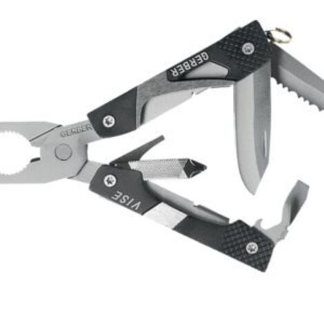 Gerber Vise Pocket Tool - 9-in-1 Compact Multi-Tool with Pliers and Screwdrivers
