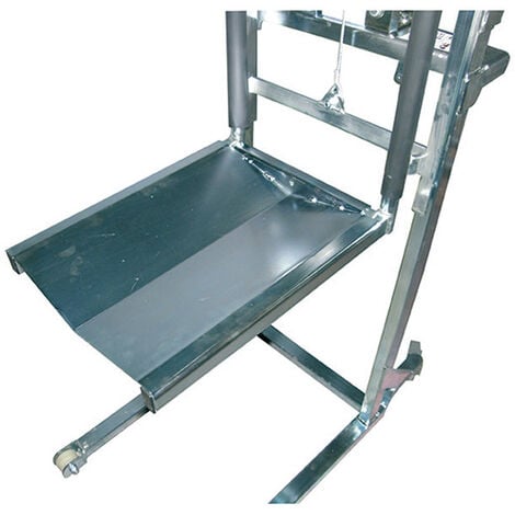 Gerbeur inox porte bobine - Levée max 1400mm - Charge max 150kg