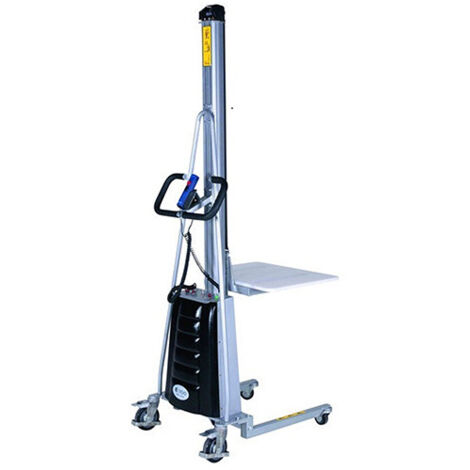 Gerbeur léger semi-électrique - Plateau 600x470mm - Charge max 150kg - 1833044042