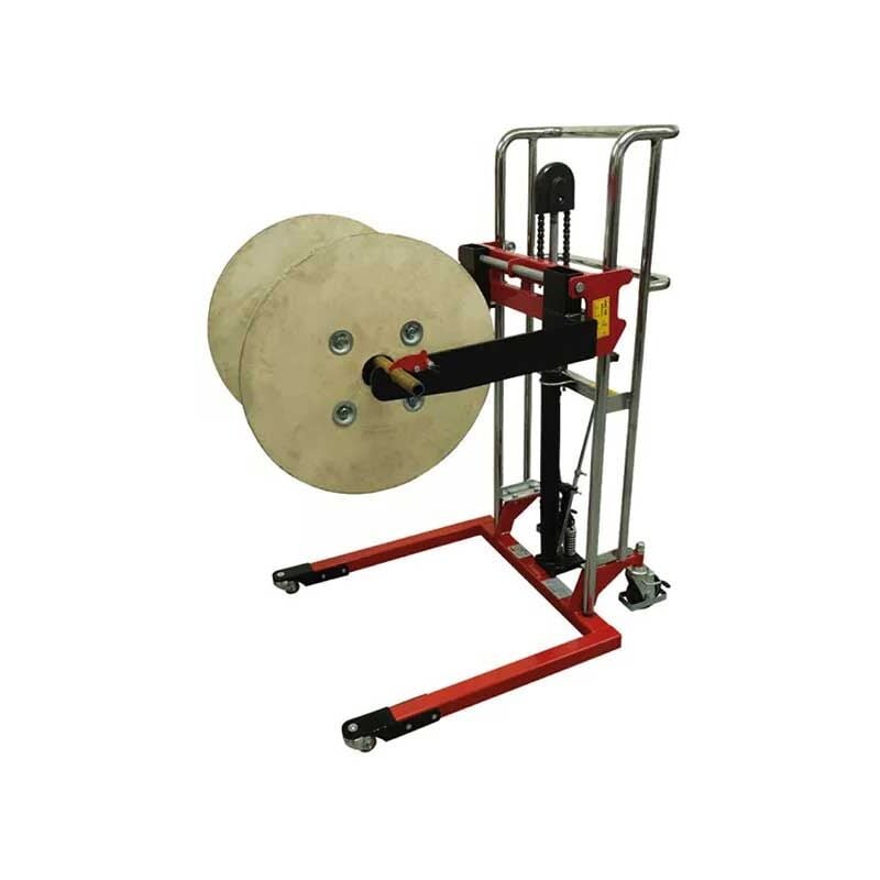 Gerbeur lève-tourets avec roulettes frontales directionnelles - 300kg - 300326