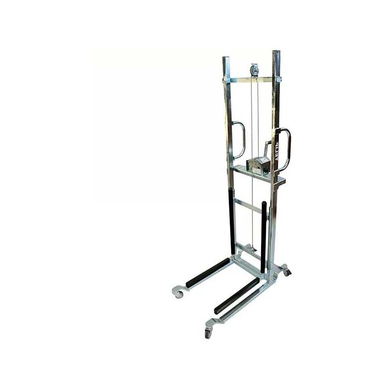 Matisère - Gerbeur manuel fourches charge max 150kg - Roulettes pivotantes - 300707