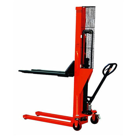 Gerbeur manuel - Levée max 1700mm / mini 88mm - Charge max 1000kg - SU1017