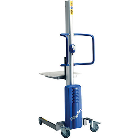 Gerbeur semi-électrique alu / inox - Levée max 1735 mm - Charge max 70kg