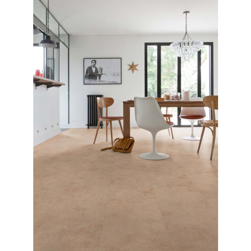 Beige Virtuo Rigid Acoustic 55 1451 Tavla Beige Dalle pvc clipsable 73 x 39,9 cm - Gerflor