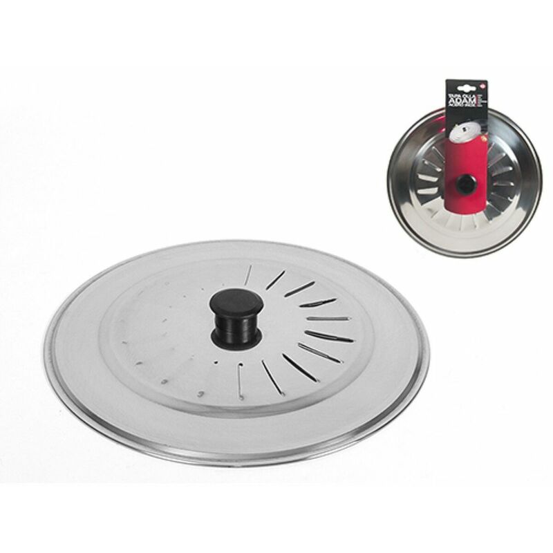 

Tapa Para Olla Acero Inoxidable Plateado (24 Cm) - Gerimport