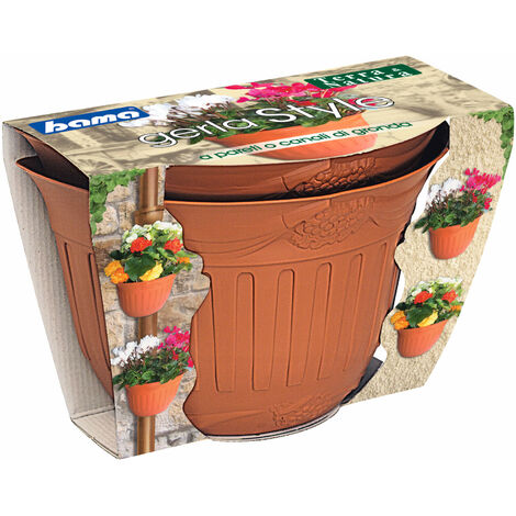 GERLA STYLE SET 2 PEZZI TERRACOTTA