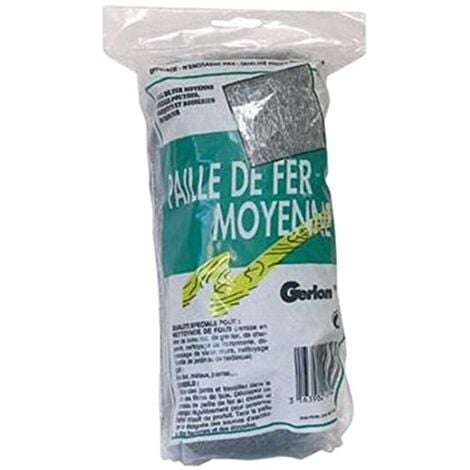 GERLON 323 SACHET DE PAILLE FER MOYEN POUR TRAVAUX DE RÉNOVATION