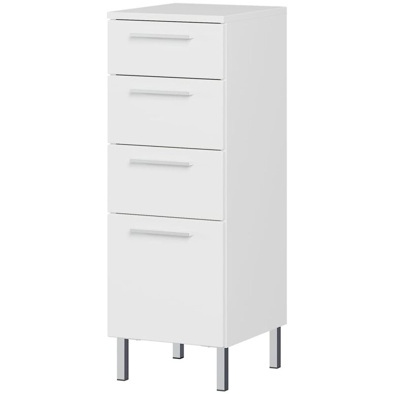 

Armario de baño GW-Arvada 35x30x86 cm blanco - Blanco - Germania
