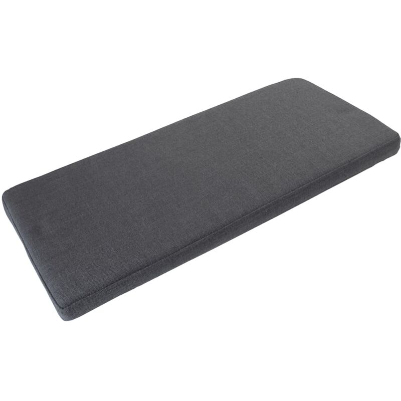 

Cojín de asiento gris antracita 33x72x6 cm - Antracita - Germania