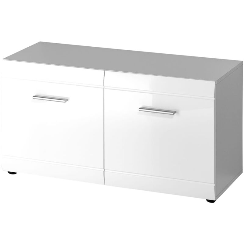 

Germania Mueble zapatero Adana blanco 95,9x38,8x50,2 cm - Blanco