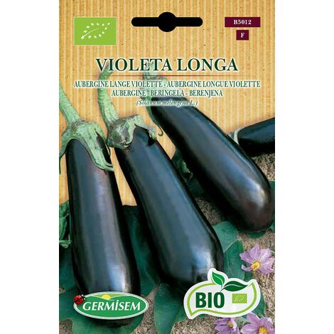 Germisem Biologico Violeta Longa Semi di Melanzana 1 g