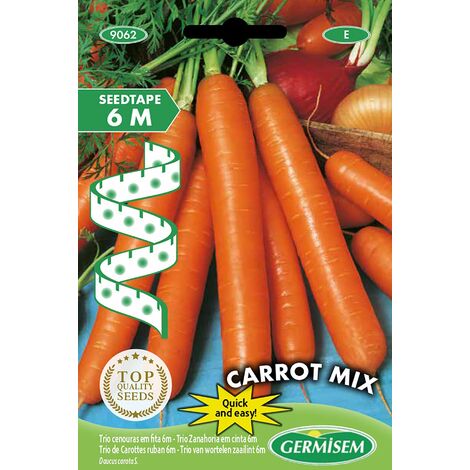 Germisem Carrot Mix Trio Carote Semi su Nastro da 6 m