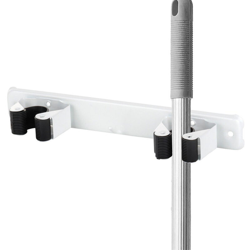 Gerätehalter für Garten, Wandhalterung, weiß