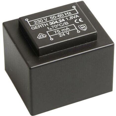 Gerth PT301201 Transformateur pour circuits imprimés 1 x 230 V 1 x 12 V/AC 1.80 VA 150 mA V056491