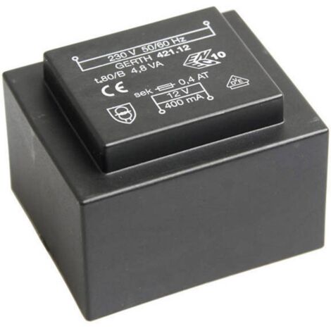 Gerth PT420901 Transformateur pour circuits imprimés 1 x 230 V 1 x 9 V/AC 4.80 VA 533 mA V050771