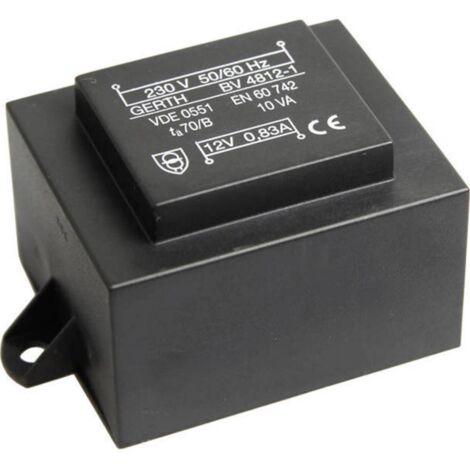 Gerth PT481501F Transformateur pour circuits imprimés 1 x 230 V 1 x 15 V/AC 10 VA 666 mA V050301