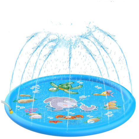 Geruchlose, faltbare PVC-Spritzmatte für Kinder – Tragbare, aufblasbare Outdoor-Alphabet-Matratze