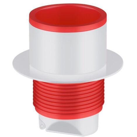 Geruchsneutralisierender Universal-PVC-Stopfen für Rohre von 50 mm bis 75 mm, verhindert Rückfluss, einfache Installation